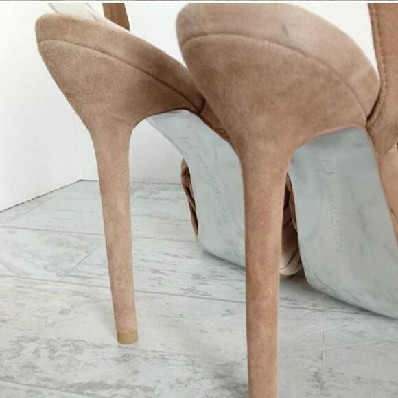 H by Halston Suede Ankle Strap Heel - Picture 5 of 8